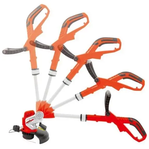 Electric telescopic grass cutter with rotating head - 450 W - 30 cm cutting width - ERT 450-20