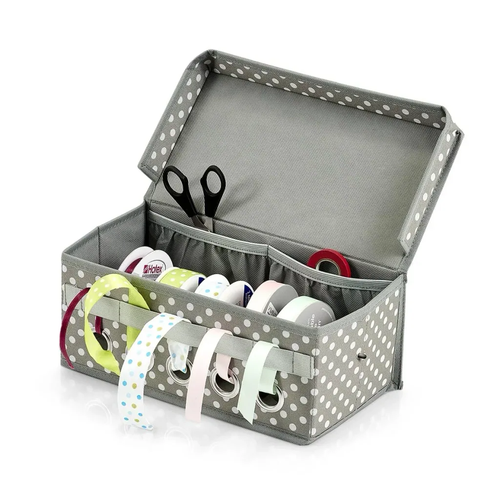 Gift ribbon box, polyester