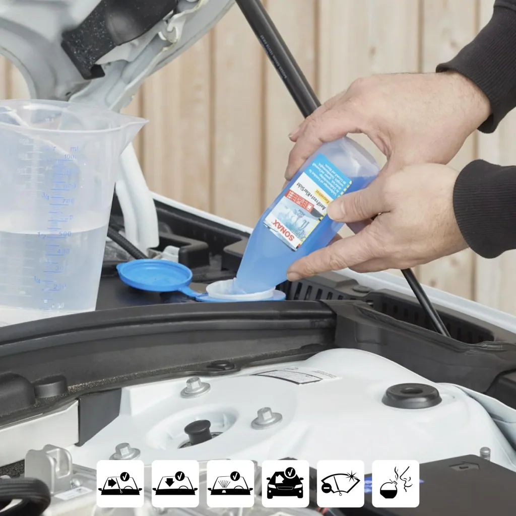 Antifreeze + Clear View Concentrate Citrus 250 ml