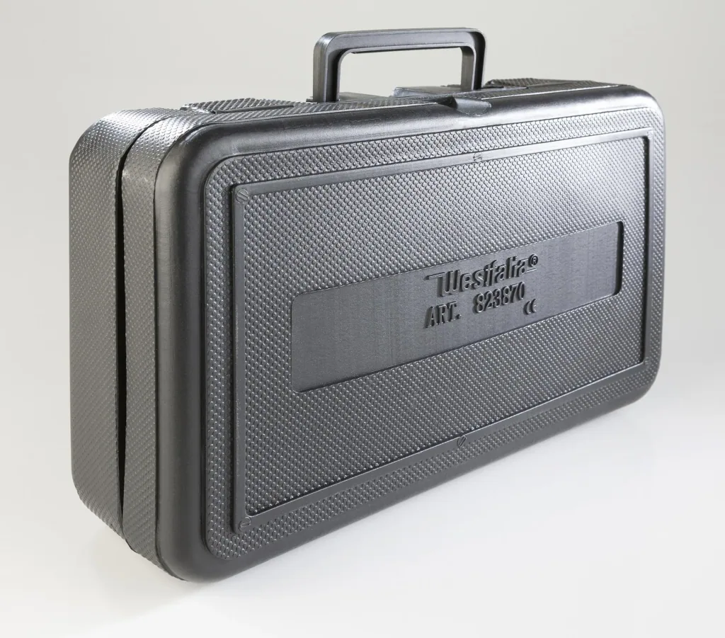 Electric mini drilling and milling tool with 40-piece accessories in a case