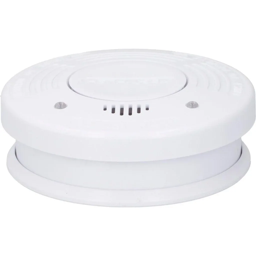 2x Optical smoke detector 10-year lifetime - 85 dB - White