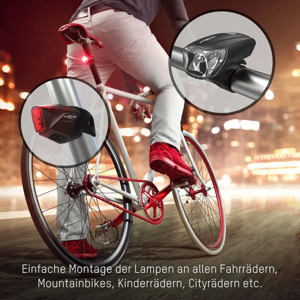 Bicycle light "Combo LED" - BATTERY
