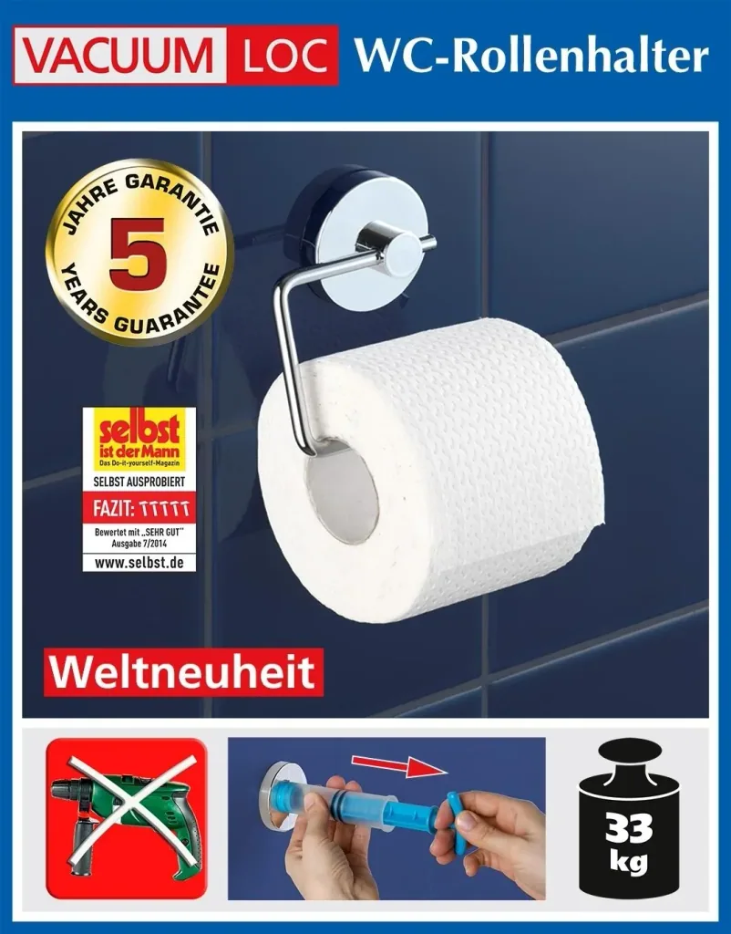 toilet roll holder