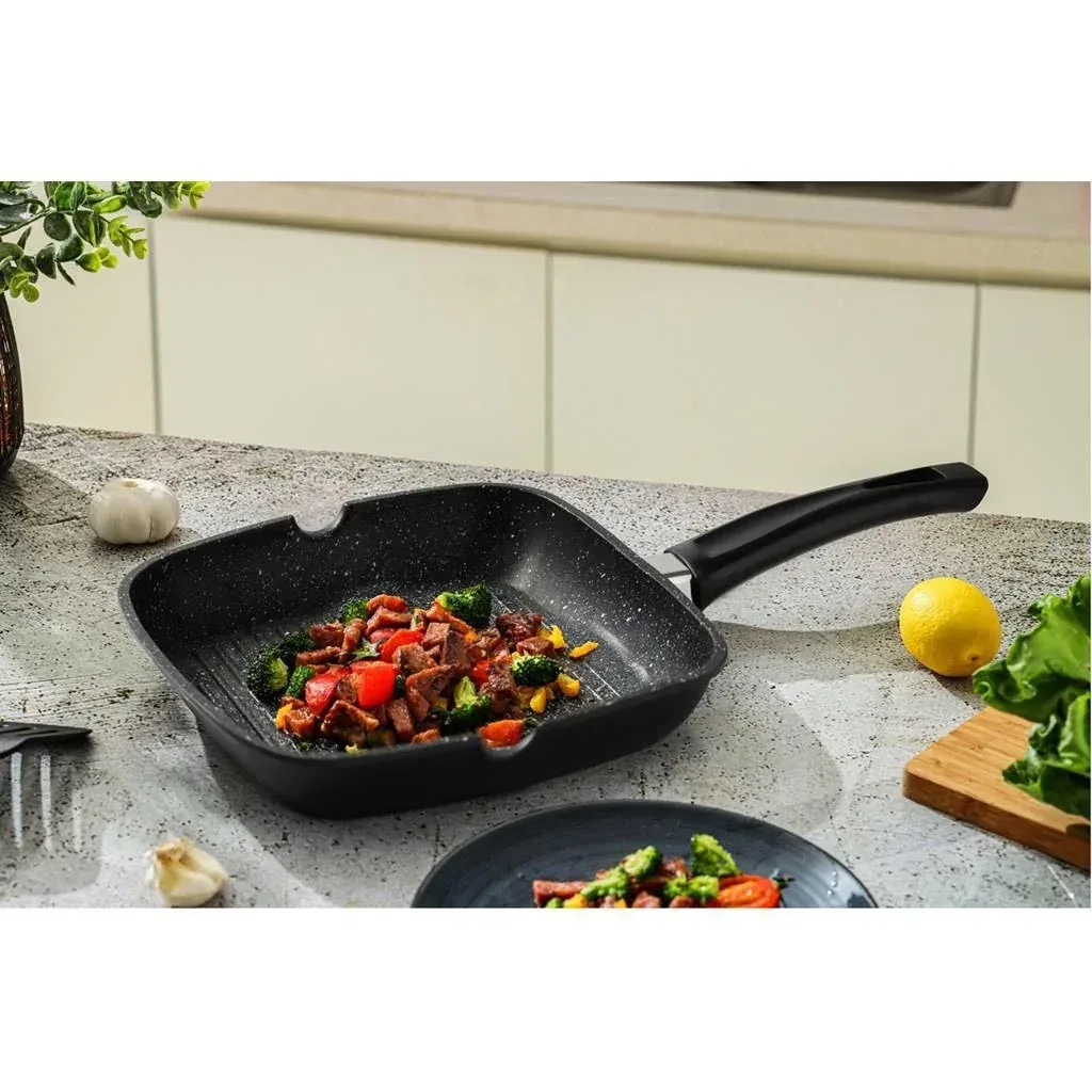 Grill pan - 24cm - Black