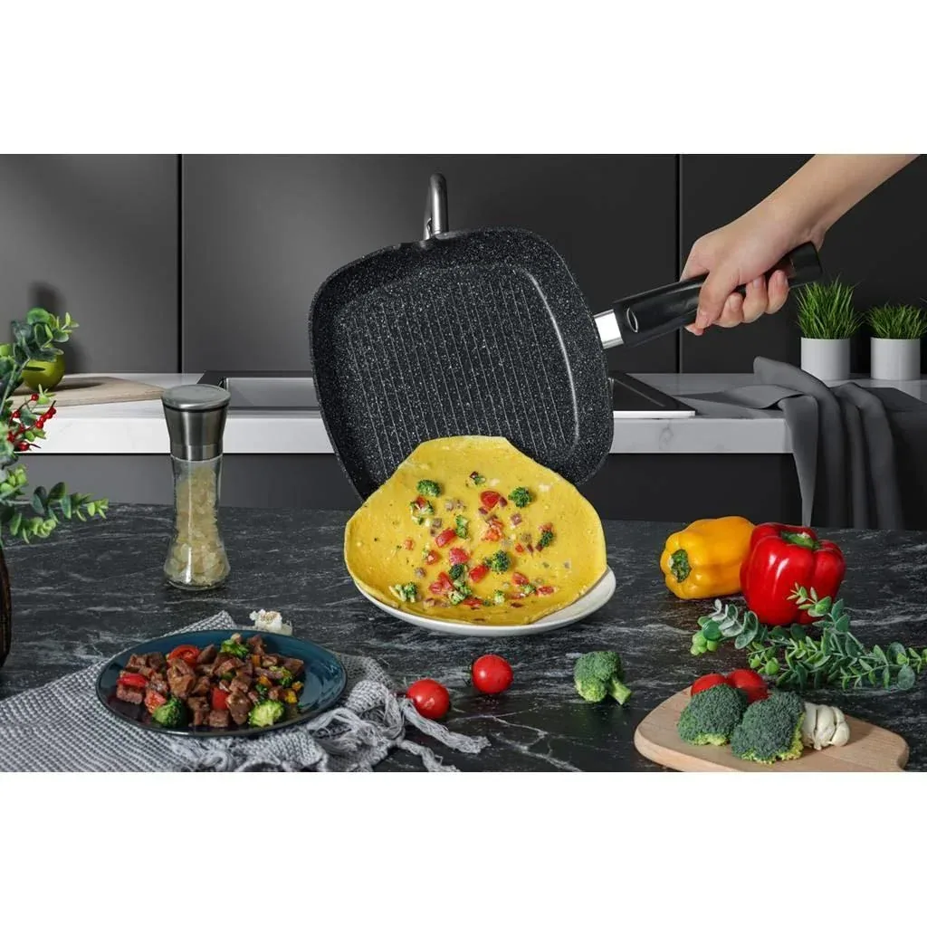 Grill pan - 24cm - Black