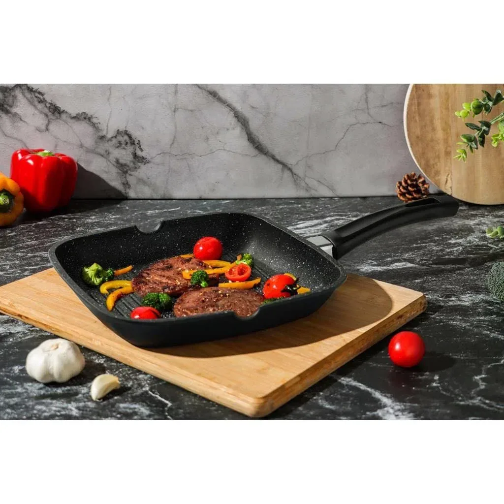 Grill pan - 24cm - Black
