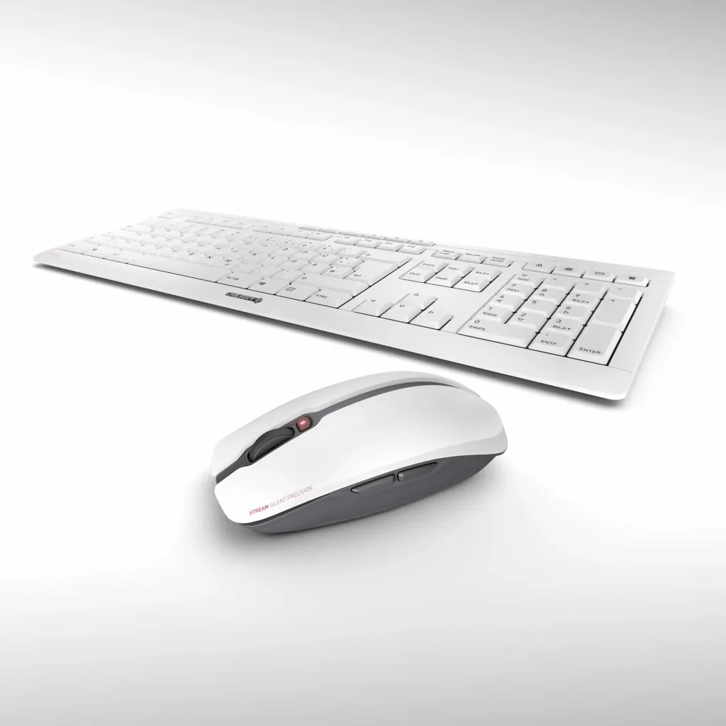 Wireless keyboard and mouse set STREAM DESKTOP gray