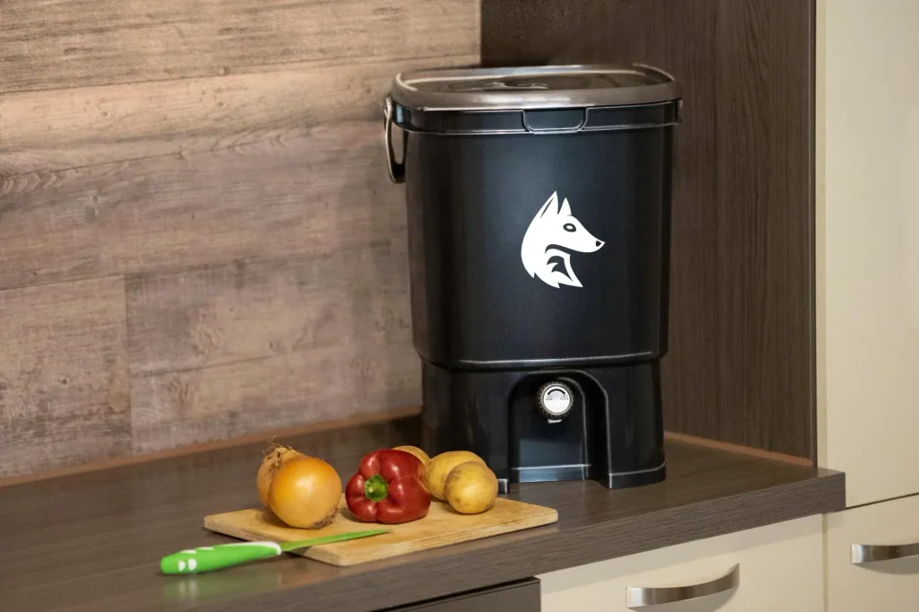 Bokashi Eimer Compost Complete Set, 2 x 19 Liters