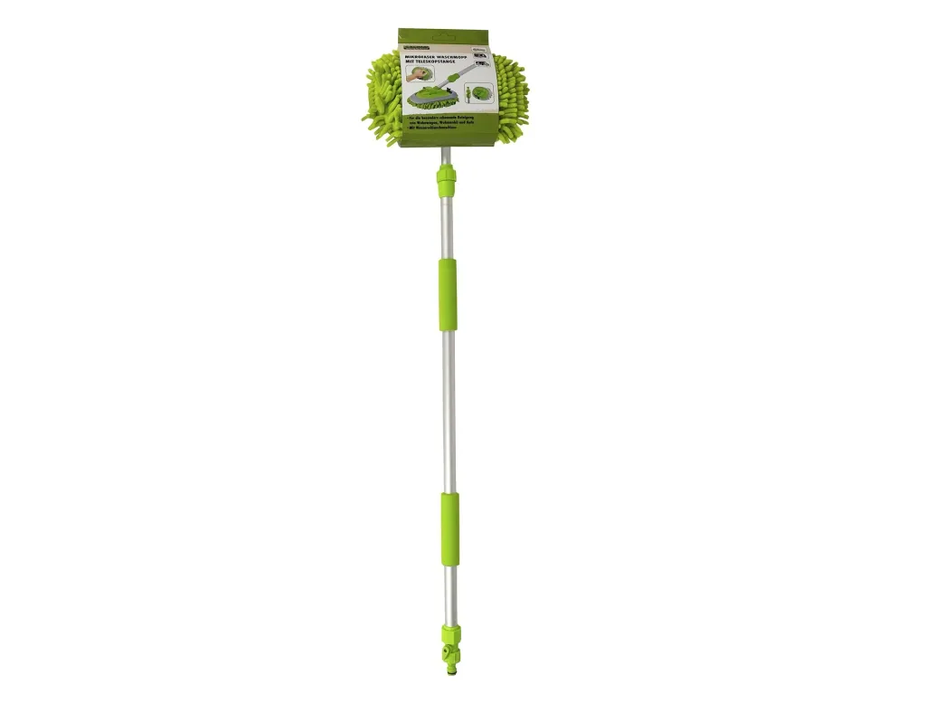 Microfiber wash mop