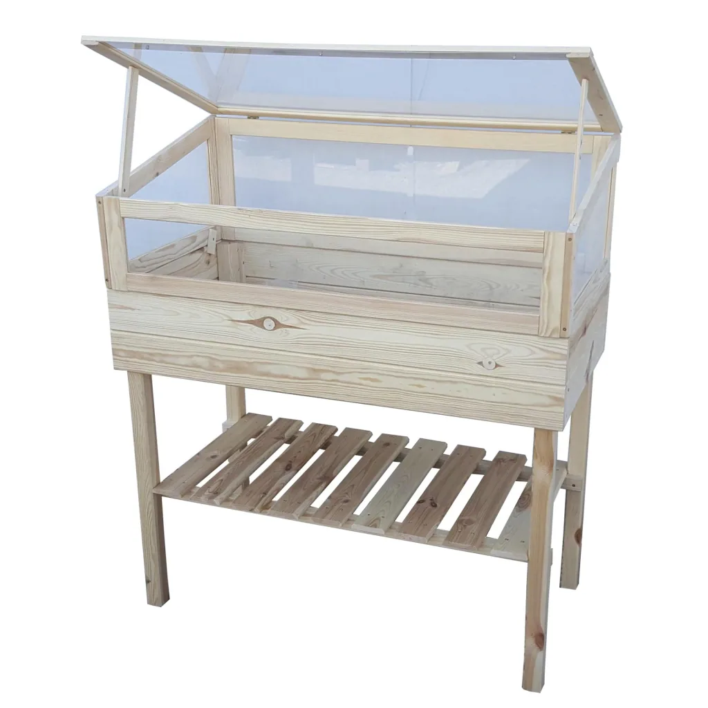 Herb bed with natural top