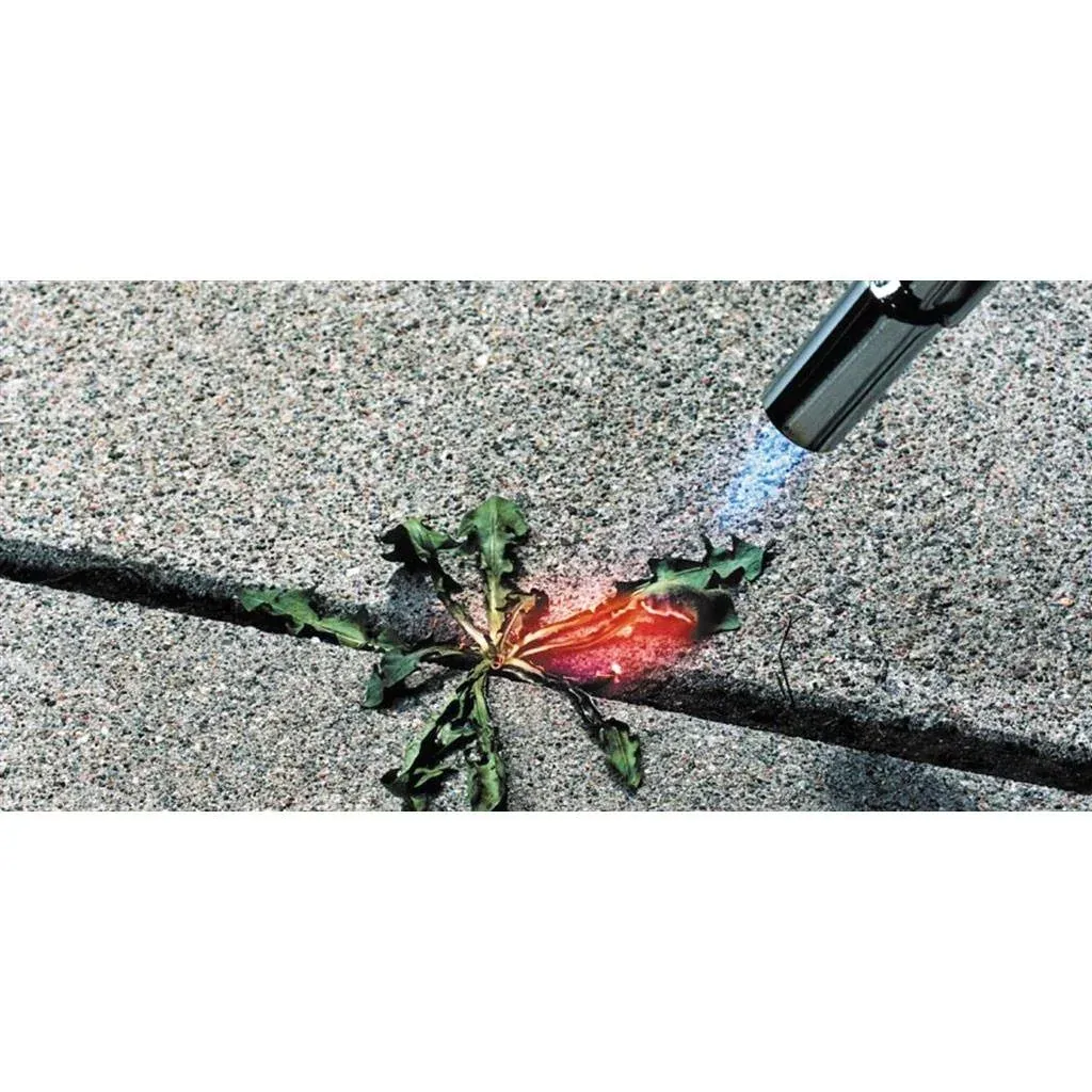 Sievert weed burner with piezo and 4x Sievert gas bottle