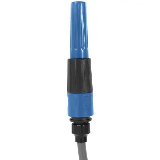 Automatic blue wall-mounted hose box - 30m x 12mm - 180°C rotatable