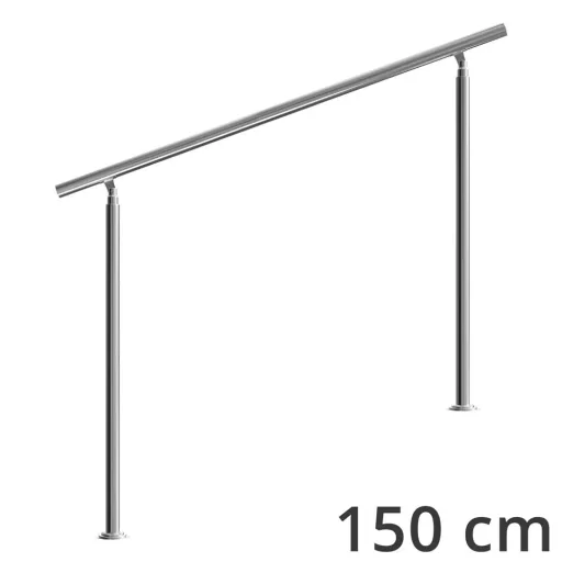 Stainless steel railing 150cm