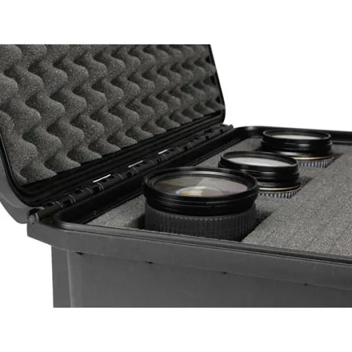 HARD-SHELL CASE - 555 x 428 x 211 mm - WITH CONFUSING FOAM