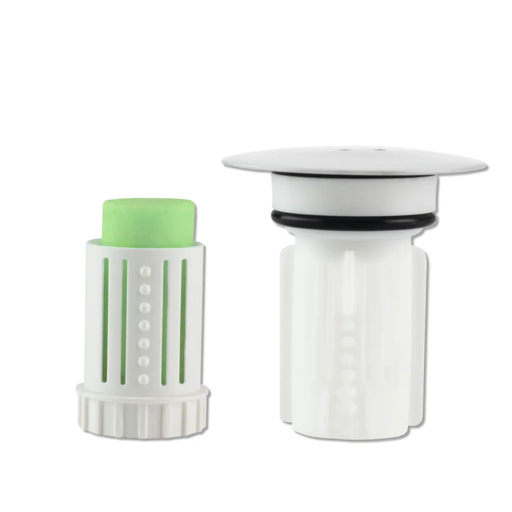 Drain Fairy LED drain plug 4.5V white/chrome
