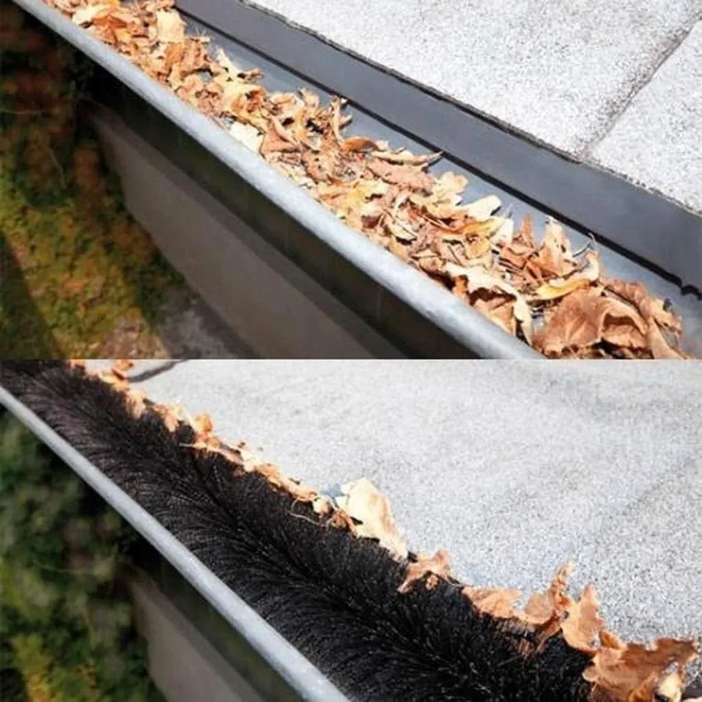 3x Gutter hedgehogs 12 meters - the gutter protector