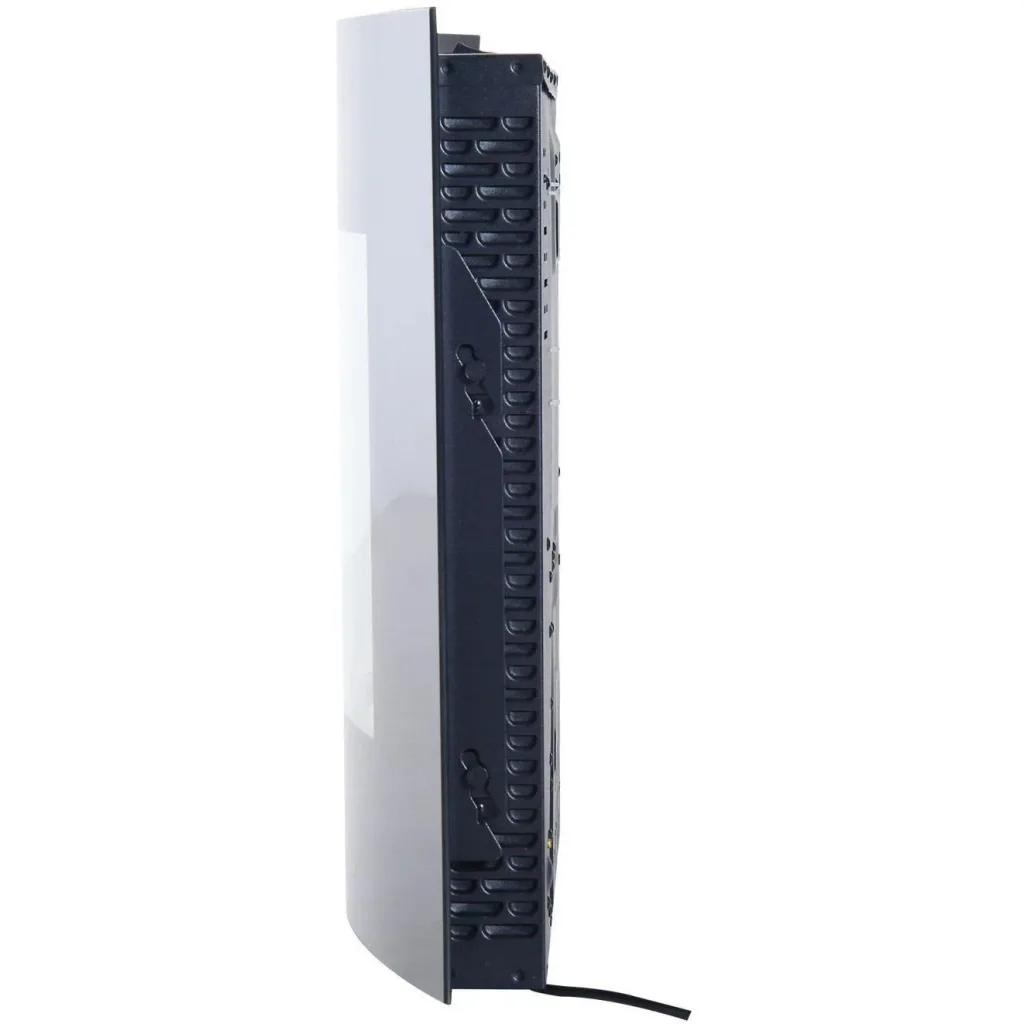 Electric fireplace wall fireplace 1800 Watt LED remote control black
