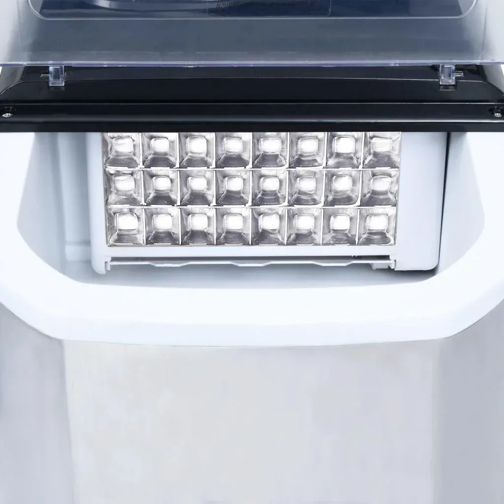 Ice cube maker 20 kg/24 h made of stainless steel
