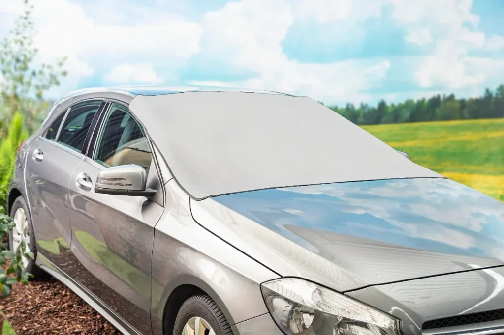 Windscreen cover summer and winter