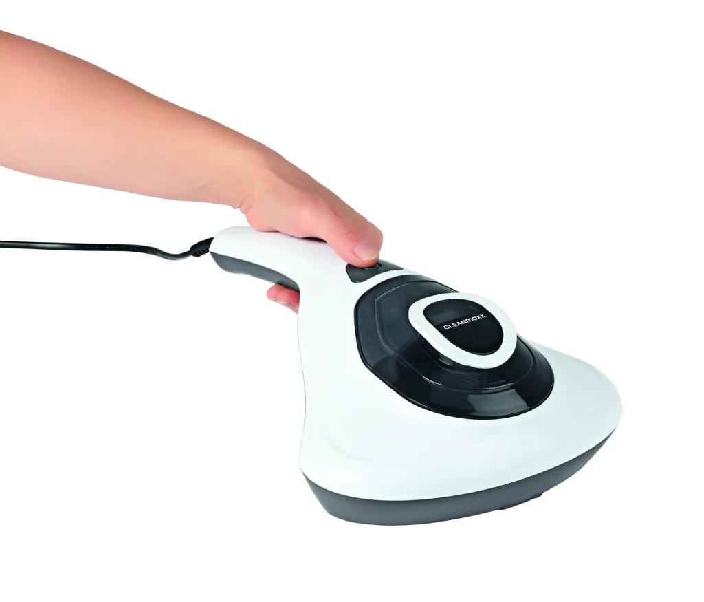 Mite handheld vacuum cleaner with UV-C light