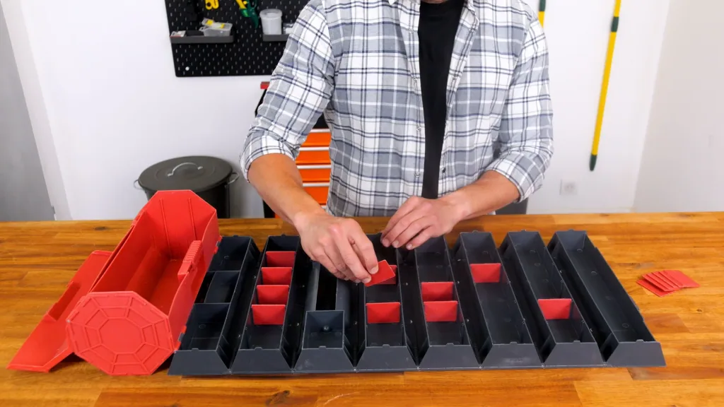Mobile tool case "Roll"