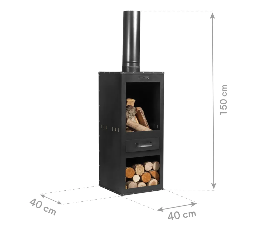 CookKing Patio Oven Rosa