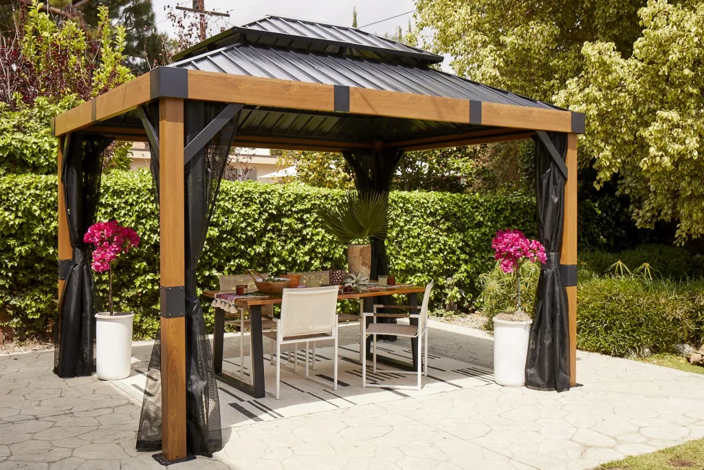 Curtain set for Pavilion Fontana 1012