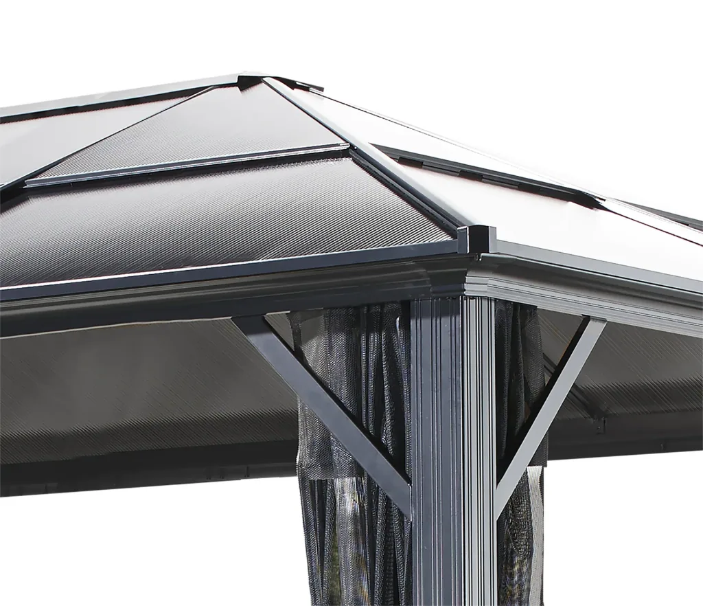 Curtain set matching the Meridien 12x16 gazebo