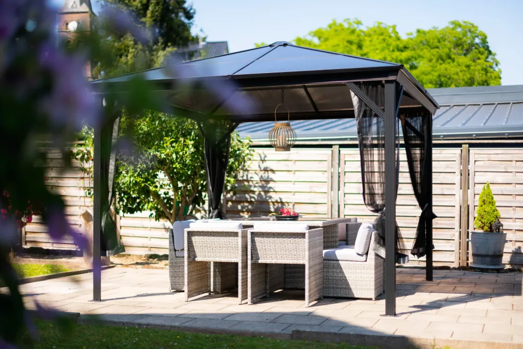 Curtain set matching the Verona 10x10 gazebo