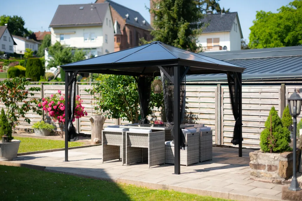 Curtain set matching the Verona 10x10 gazebo