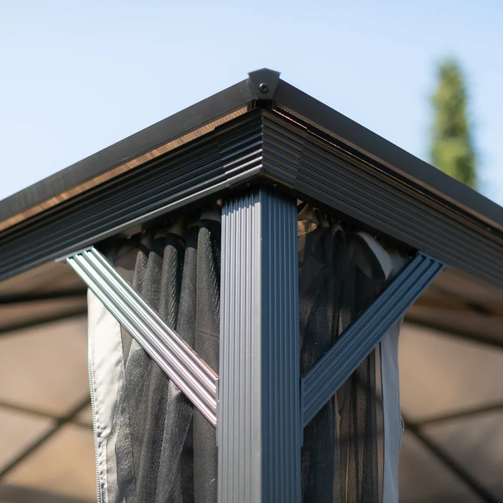 Curtain set matching the Verona 10x10 gazebo