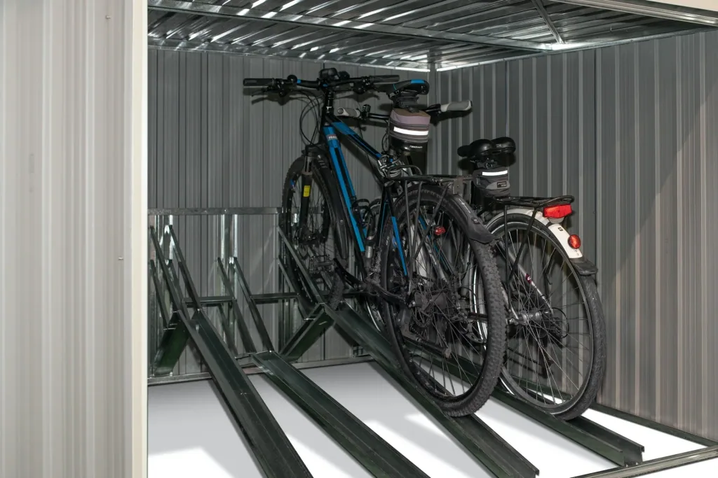 Bicycle garage and storage box