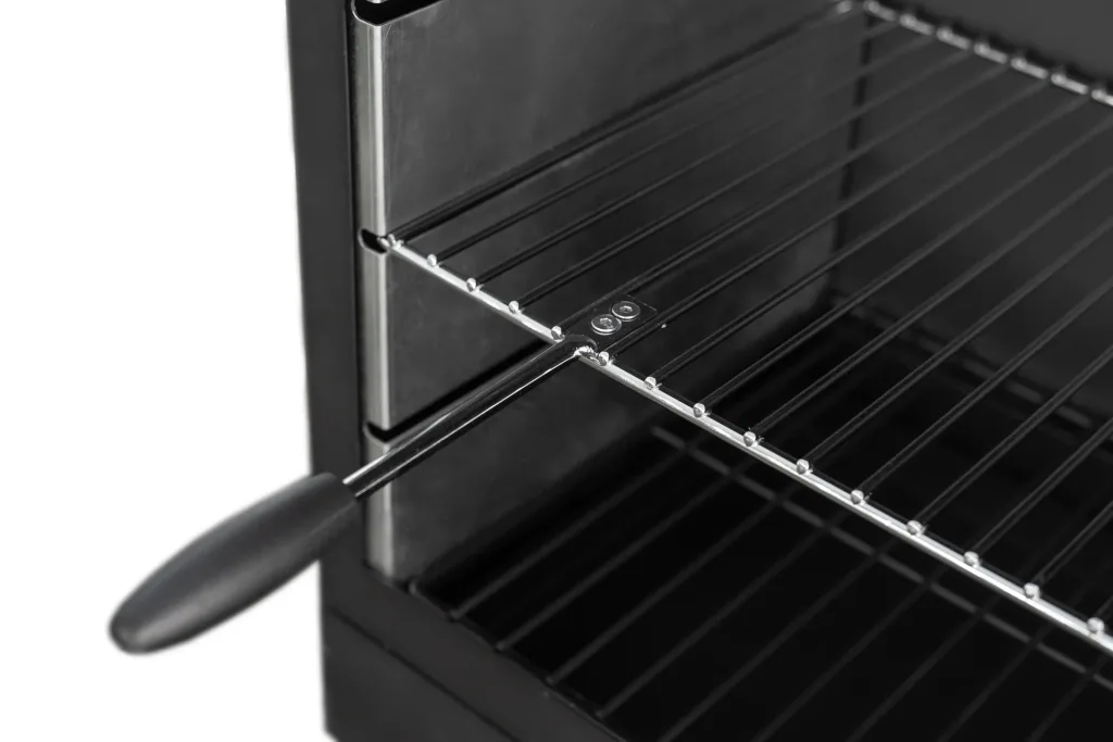 Grill and garden fireplace black
