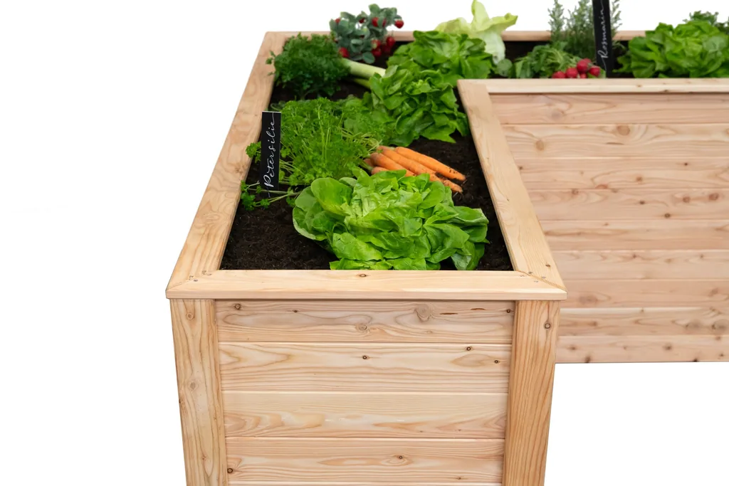 Westmann Raised Bed Classic L Wood natural