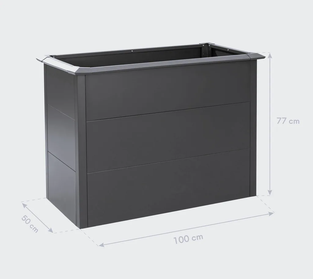 Westmann Raised Bed Primus M Metal anthracite