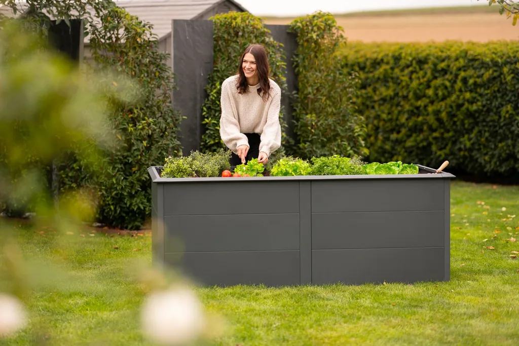 Westmann Raised Garden Bed Primus XL Metal anthracite