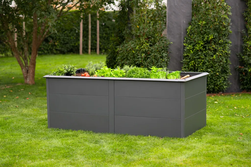 Westmann Raised Garden Bed Primus XL Metal anthracite