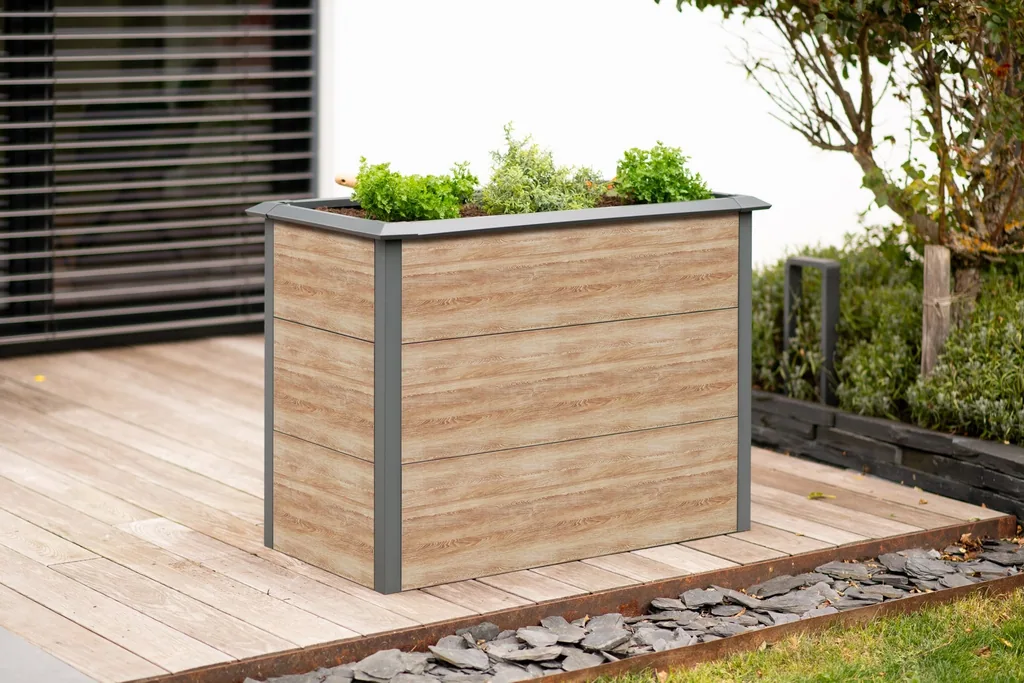 Westmann Raised Garden Bed Primus-Multi M Metal natural