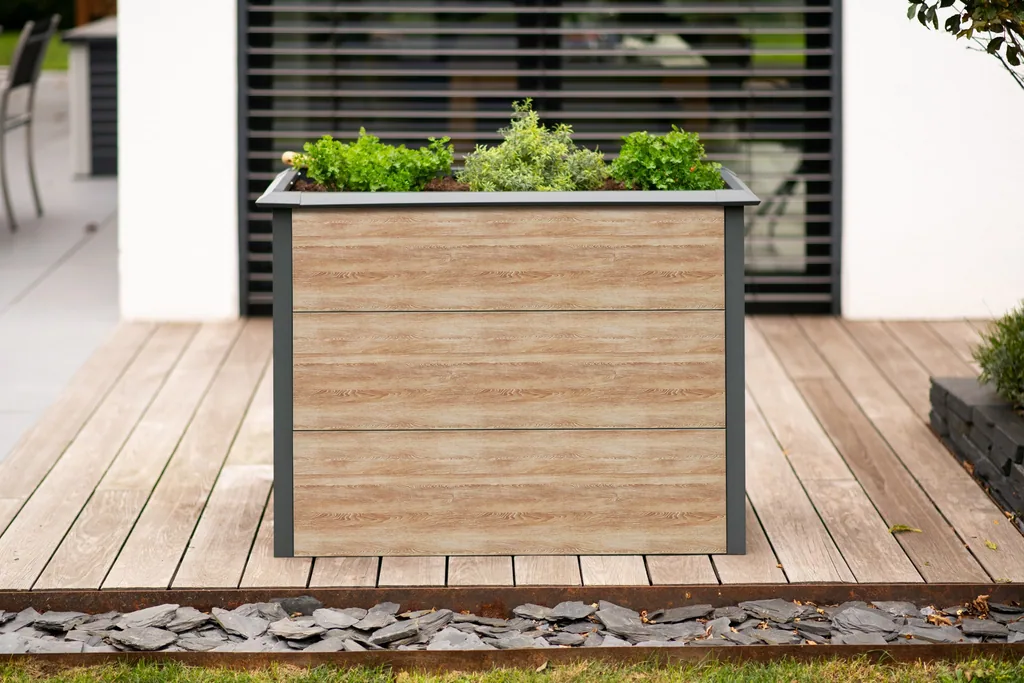 Westmann Raised Garden Bed Primus-Multi M Metal natural