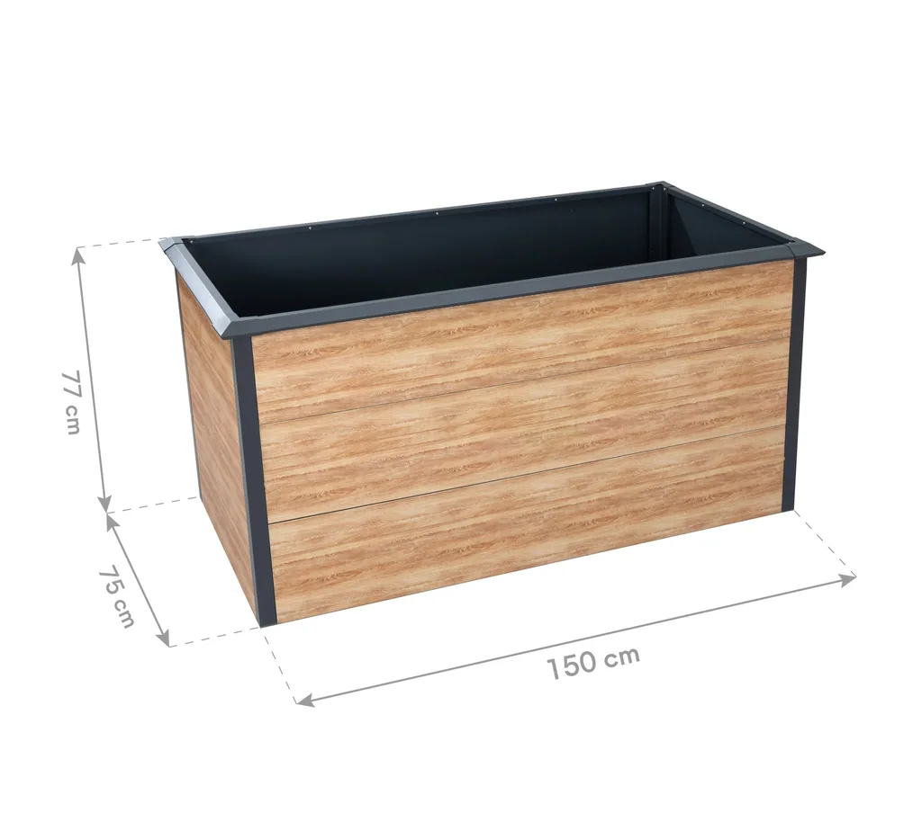 Westmann Raised Bed Primus-Multi L Metal natural