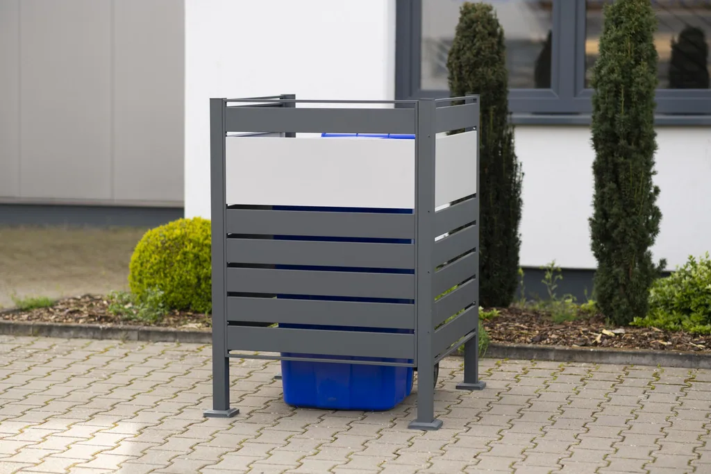 Westmann Bin Enclosure Planum Single 120 cm anthracite (1× 240 L)