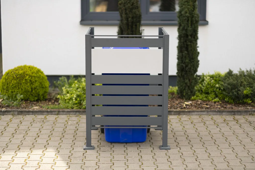 Westmann Bin Enclosure Planum Single 120 cm anthracite (1× 240 L)