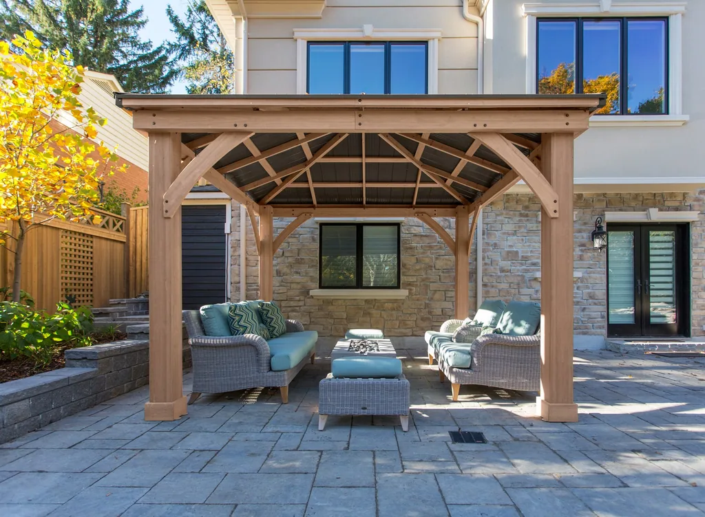 Westmann Wooden Pavilion Devon 12×12 Natural