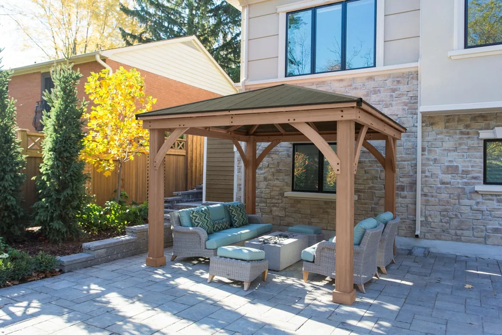 Westmann Wooden Pavilion Devon 12×12 Natural