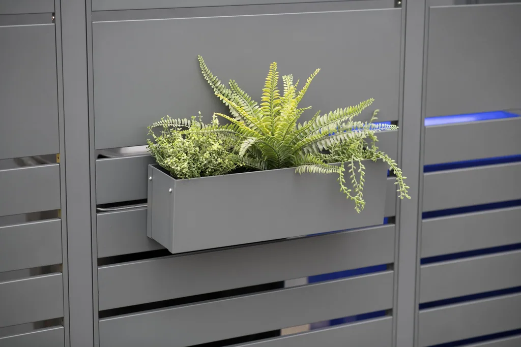Westmann Planter Box Planum Steel anthracite