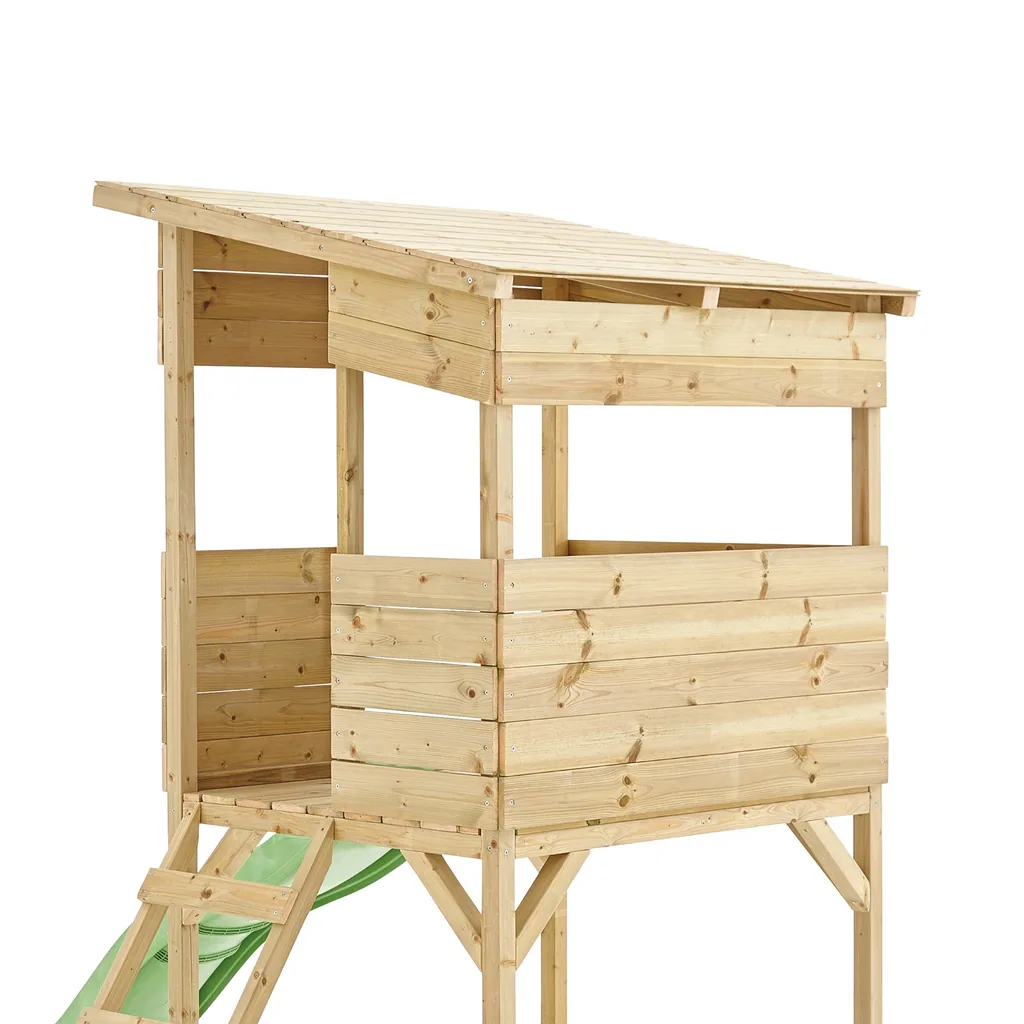 Westmann Stilt House Wilderness Playhouse with Slide