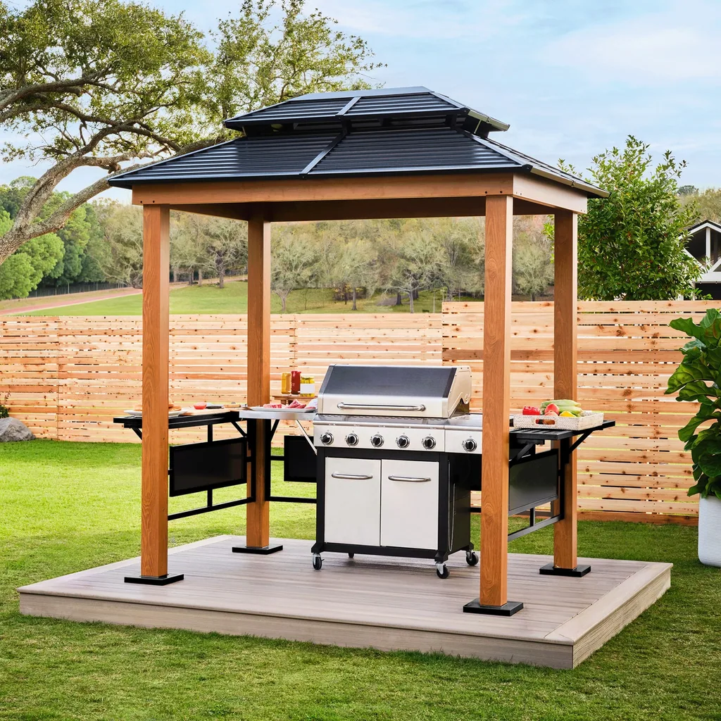 Sojag Grill Pavilion BBQ Maui Aluminum