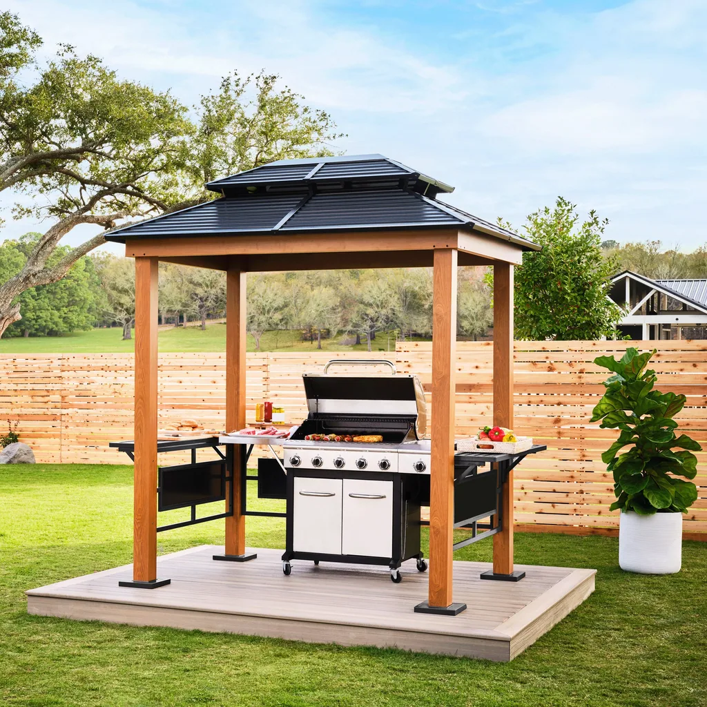 Sojag Grill Pavilion BBQ Maui Aluminum