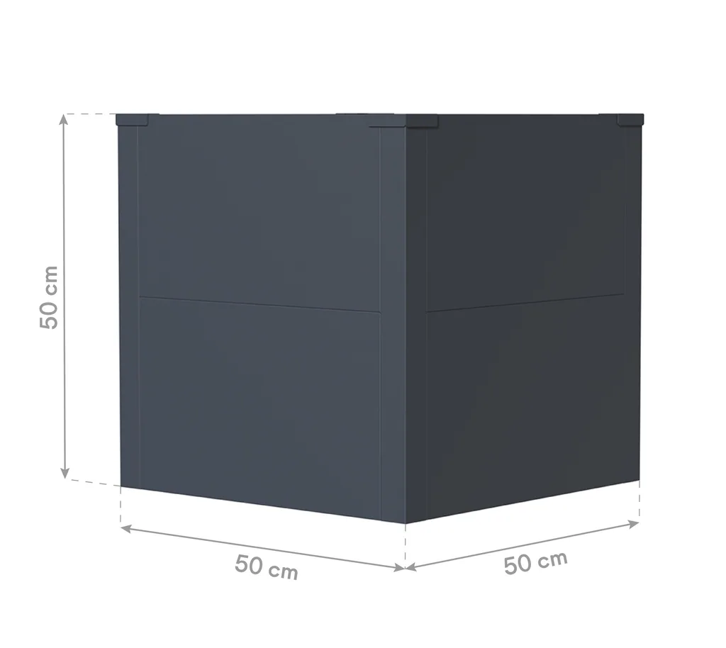 Westmann Planter Box Talus S Metal anthracite