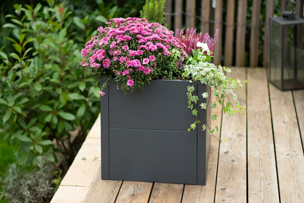Westmann Planter Box Talus S Metal anthracite